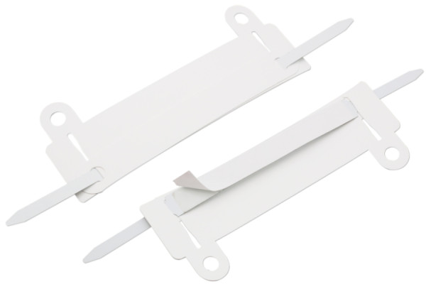 SK-Heftmechaniken, mit Abheftvorrichtung, Deckleiste 95 x 12 mm, weiss