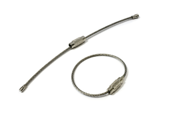 Drahtseilverbinder mit Schraubverschluss