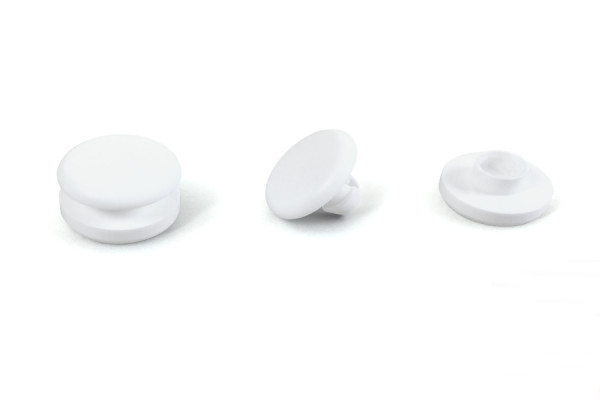 Kunststoff-Nieten weiss