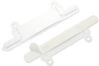 SK-hæftemekanismer,<BR>med hæfteanordning,<BR>150 x 16 mm,<BR>hvid
