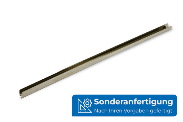 Kantbeskyttelse, tilskårne stykker, specialfremstillet, forniklet