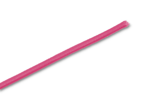 Gummischnüre als Zuschnitte, pink