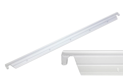 Klemmehængeskinner af hård PVC