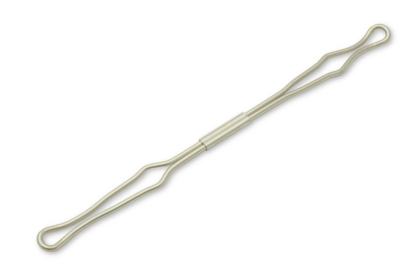 Trådholder, bred indføring, 150 mm, forniklet