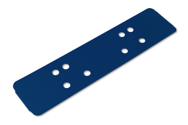 Universal-Heftstreifen aus Kunststoff, blau