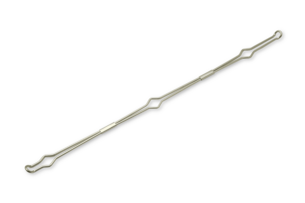 Trådholder, til 3-huls mekanismer, 280 mm, forniklet