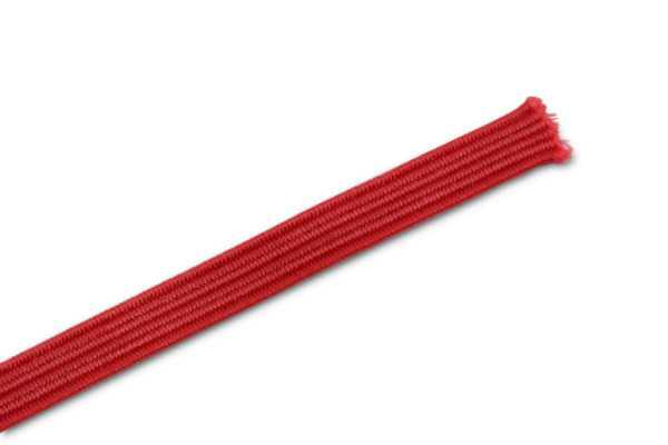 Flachgummi als Zuschnitte, rot